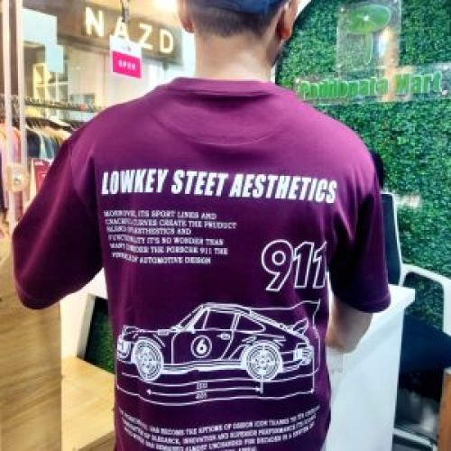 Drop shoulder T-shirt  (Aesthetic)