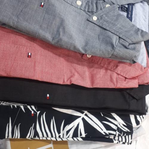 Shirt-- Full Sleeve Shirt Tommy Hilfiger Pure Cotton